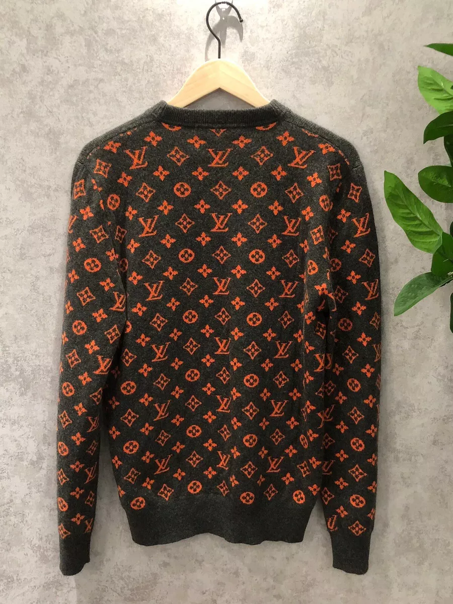 Orange Louis Vuitton Sweater