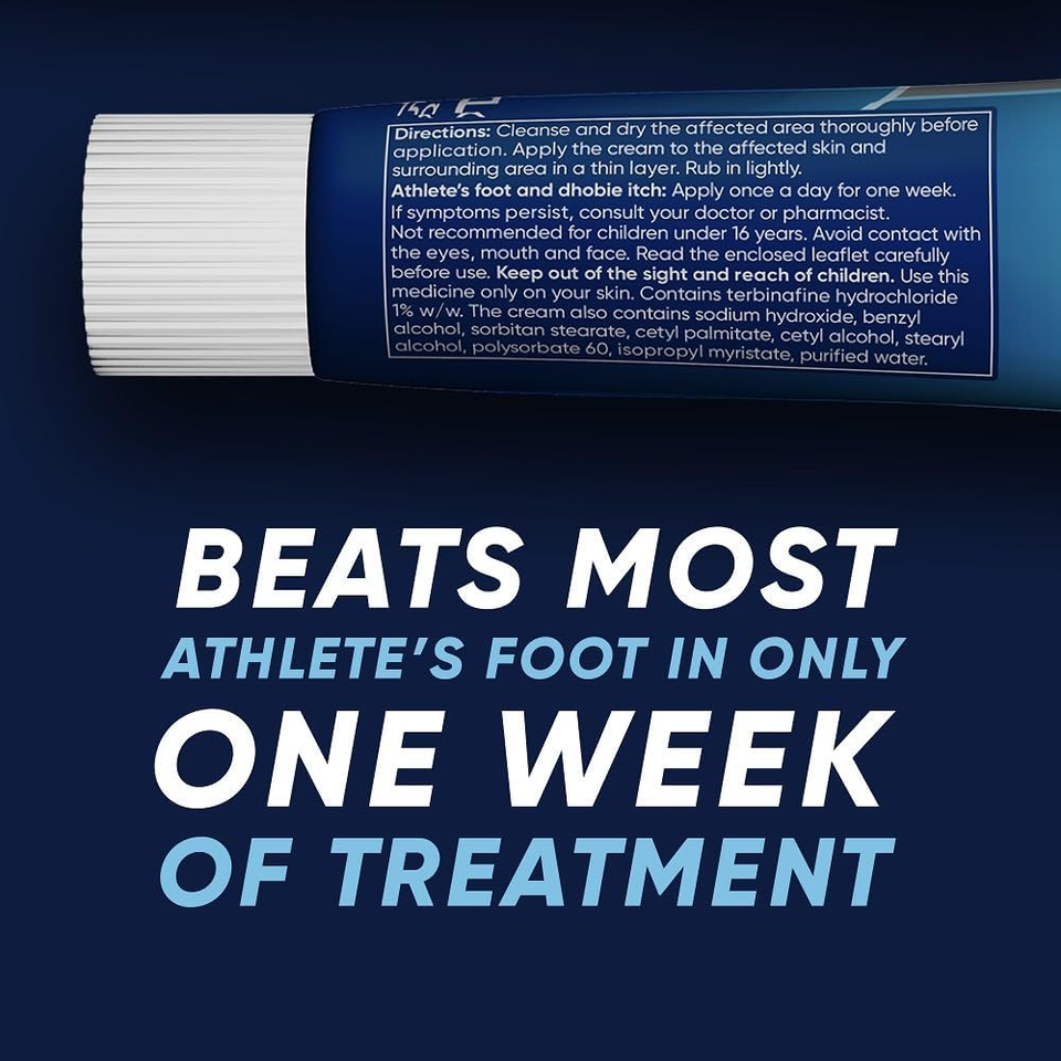Lamisil AT 1 Percentage Athletes Foot Cream Efficient Athlete’s Foot