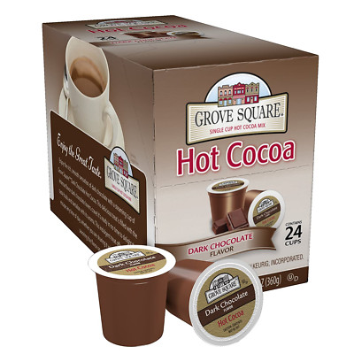 Hot Cocoa Dark Milk Chocolate 24 Keurig 
