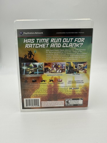 Ratchet & Clank Future: A Crack in Time (Sony PlayStation 3, 2009) PS3 CIB - Picture 2 of 3
