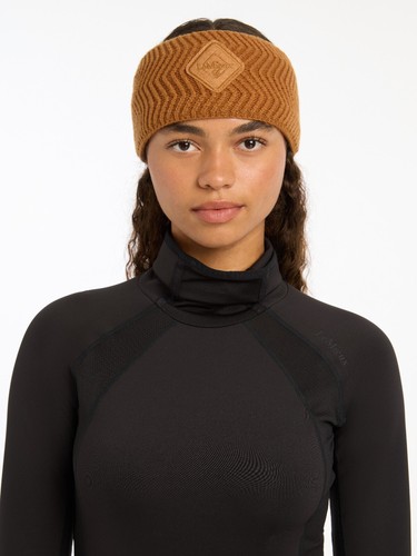 LeMieux Lila Headband - Winter Warm Knit Headband - Ginger Cosy Fleece Lined - Picture 3 of 5