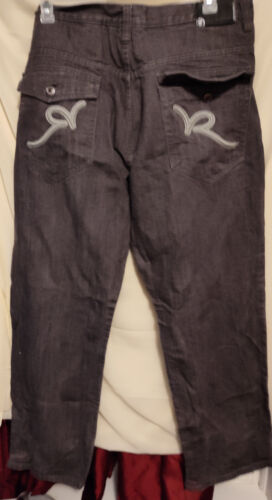 RocaWear Men's Jeans - Grey 40W x 32L - Picture 3 of 5