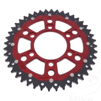 Rear Sprocket Dual 44 T 525 P ZFD-1489-44-RED For Kawasaki Z H2