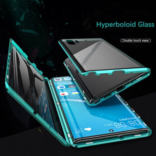 Double-sided Glass Shell Magnetic Phone Case for Samsung S21/S21Plus/S21Ultra - Picture 4 of 12