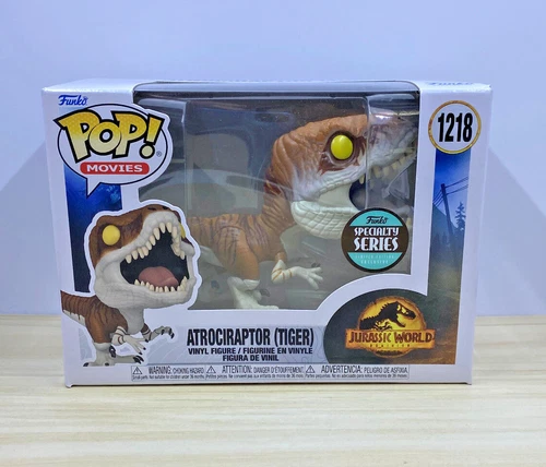 Funko Pop! #1218 Jurassic World Dominion - Atrociraptor (Tiger) Specialty Series