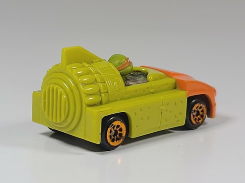 Teenage Mutant Ninja Turtles T-Rawket Rocket Car Michelangelo TMNT Playmates - Picture 6 of 8