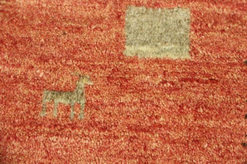 Alfombra oriental persa Gabbeh Loribaft 199x126 alfombra anudada a mano - Imagen 8 de 10
