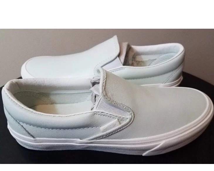 Vans slip top on mint green
