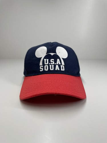 Disney USA SQUAD Mickey Mouse cap hat adjustable one size fits most youth