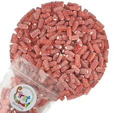 FirstChoiceCandy Sour Strawberry Pencil Bite Gummy Candies