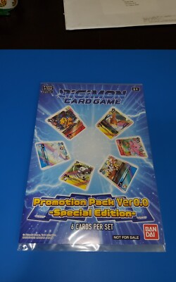 digimon card game promotion pack DIGIMON CARD GAME 1st year Anniversary Promotion pack