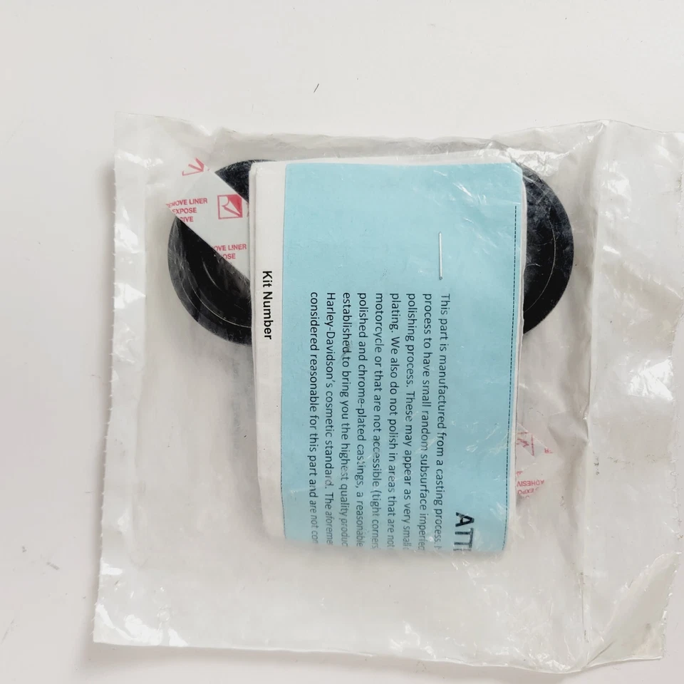 Tapones antipolvo sellos para patas de horquilla Harley-Davidson Dyna/Sportster XL Foto 2 de 4