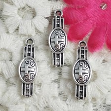 Free Ship 100 pcs Antique silver wrist watch charms 23x8mm H-111