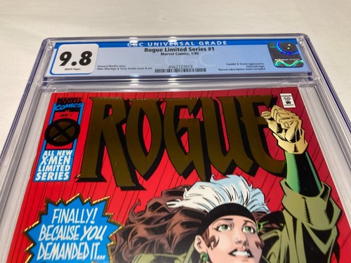 Rogue 1 CGC 9.8 NM/M White Pages Limited Series 1995 - Imagen 3 de 16