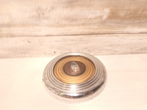 1946-48 Plymouth Special Horn Button Gold/Amber & Chrome Bezel 1115946 OEM - Bild 5 von 15