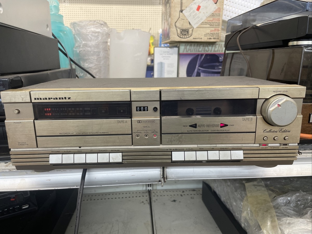 VINTAGE MARANTZ DA 2452 Collectors Edition HIGH SPEED DUBBING DUAL