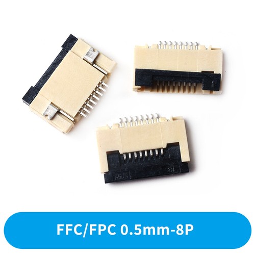 FFC/FPC Flat Cable Connector Socket 4 Pin to 40 Pin Top/Bottom 0.5mm/1.0mm Pitch - Picture 12 of 90
