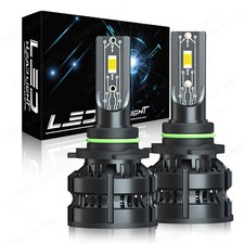 Quayub 9006 LED Headlight Bulb Conversion Kit Low Beam White Super Bright 6500K