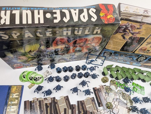 Space Hulk 1st edition Board Game Unpainted 100% complete - Picture 15 of 20