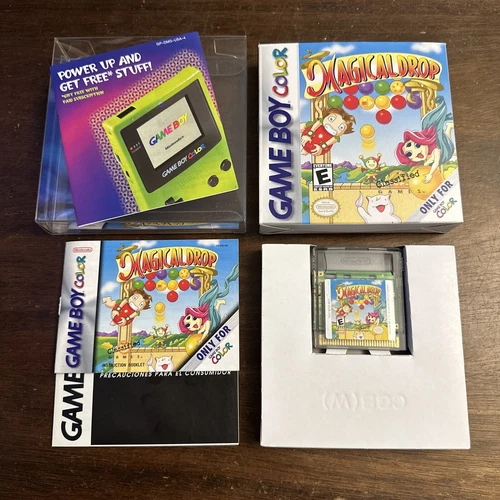 Magical Drop - Nintendo Game Boy Color GBC - Complete CIB - Tested - Authentic