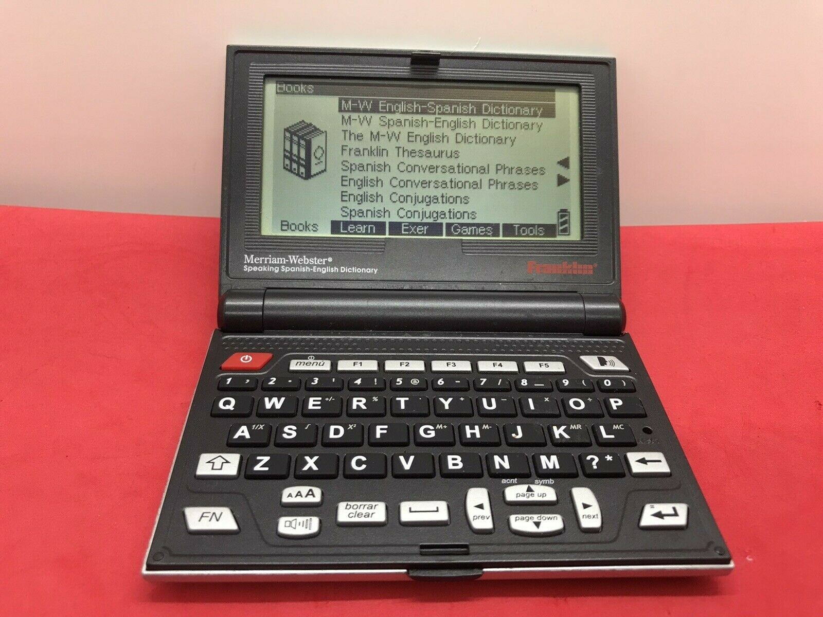 Franklin BES2100 Spanish English Electronic Speaking Dictionary