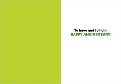 Anniversary Greeting Card - Puppy Love - Picture 2 of 2