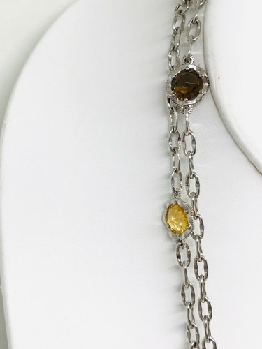 TACORI Sterling Silver Colour Medley Necklace SN108 - Picture 2 of 3