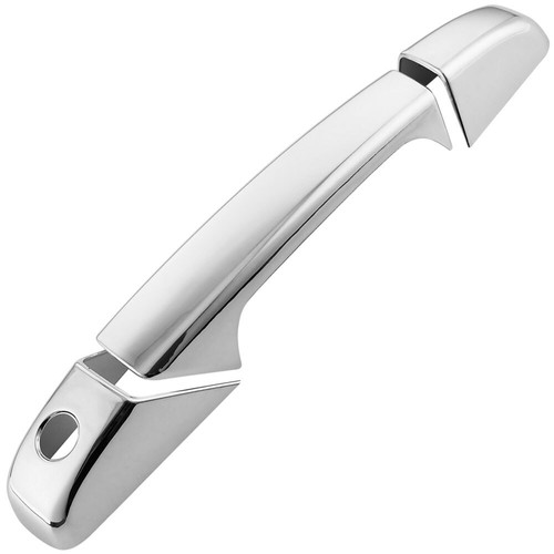 Triple Chrome Door Handle Covers For Gmc Yukon Sierra 1500/2500/3500 F3 - Picture 4 of 5