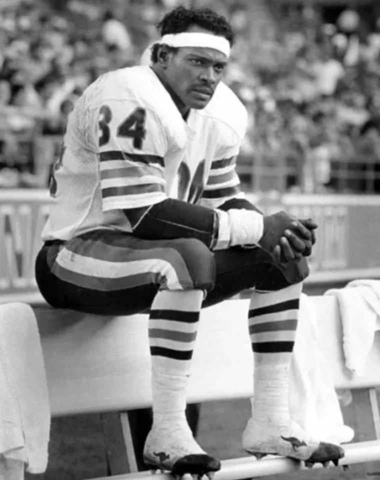 Camiseta deportiva vintage de los 90 Wilson Chicago Bears Walter Payton #34 talla 2XL Foto 2 de 4