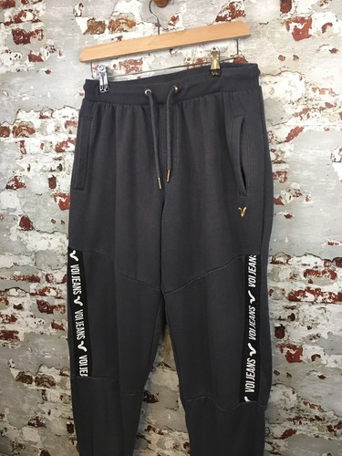 Voi Jeans Grey Hooded Tracksuit Joggers Hoodie Medium 2 Piece Small Mark - Picture 11 of 23