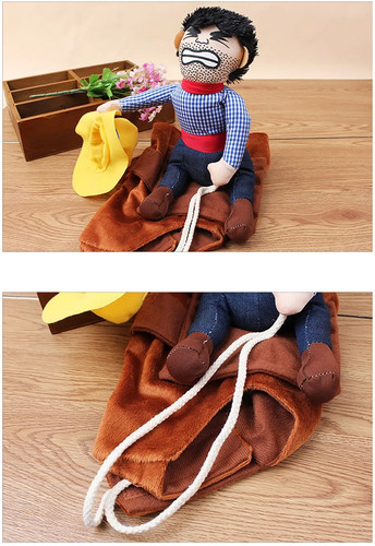Disfraz Halloween Para Perro divertente equitazione cowboy animale domestico costume cane vestiti festa - Foto 9 di 13