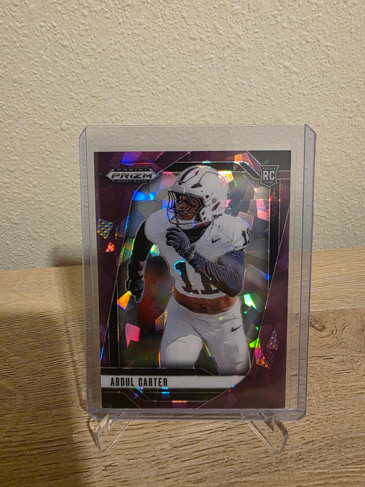 2025 Panini Prizm Draft Picks - Abdul Carter #102 - Purple Ice /199 (RC)