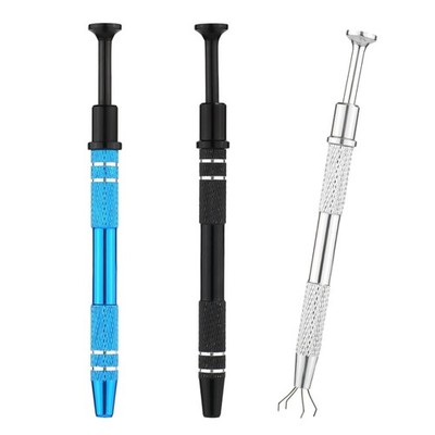 3 Stück Edelstahl 4-Krallen Pick Werkzeug für Kleinteile Metall Extraktor IC7440