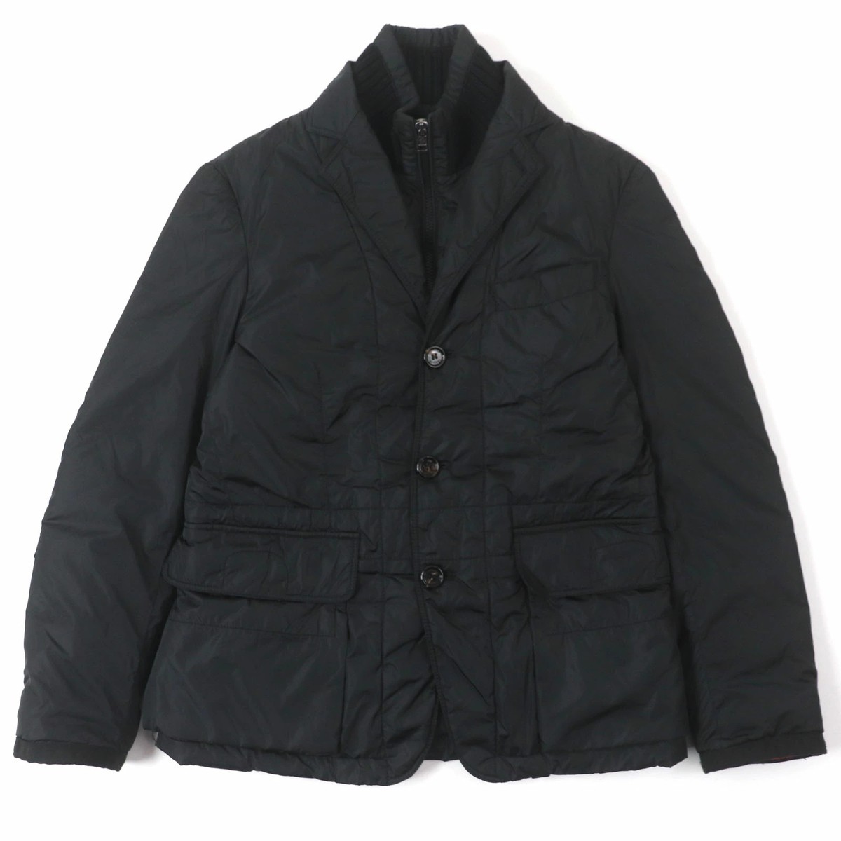 MONCLER Men's Nylon Down Jacket Lucas Layered Design Double