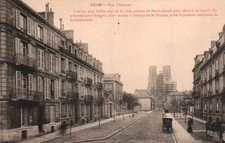 POSTCARD - REIMS - MARNE - 51 - RUE LIBERGIER