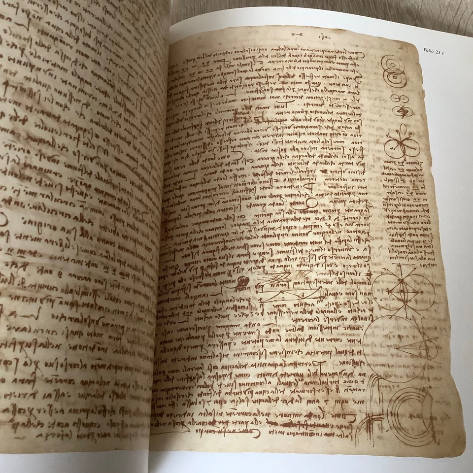 Le codex Hammer de Léonard de Vinci-Catalogue de J.Roberts. - Photo 3/4