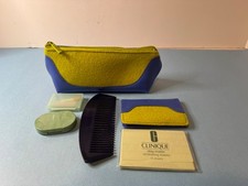 Clinique Lime Green Felt with Royal Blue Viny...