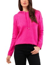  79 Vince Camuto Women's Cozy Hooded Pullover Sweater Size L