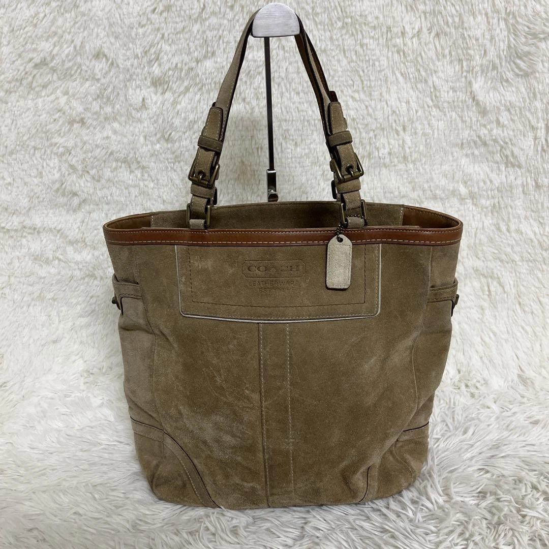 Coach Suede Tote Bags for Women for sale | eBay