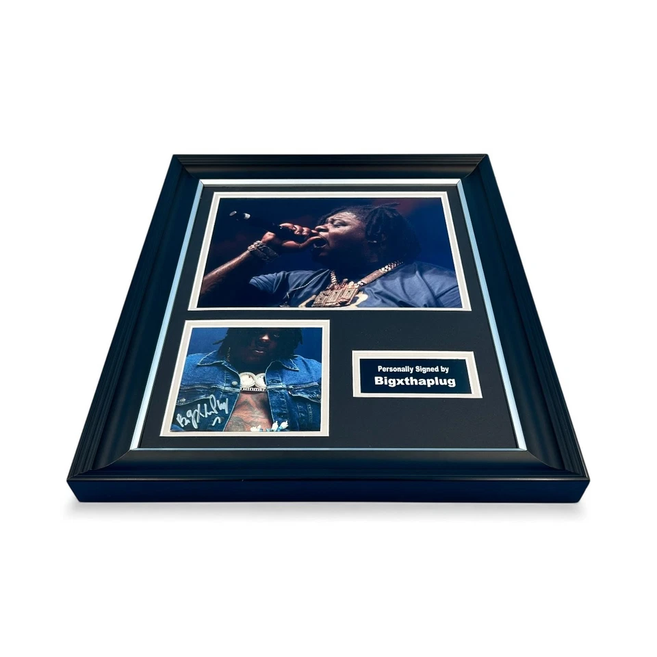 Bigxthaplug 'I Hope You're Happy' SIGNED Handmade Photo Display & COA Autograph - Image 3 of 4