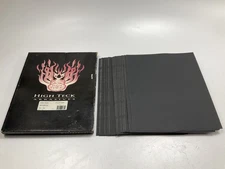 High Teck WD220 Premium Waterproof Sandpaper Sheets, 9"x11", 220 Grit, 50 Sheets