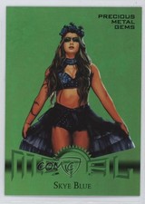 2025 Skybox Metal Universe AEW All Elite Wrestling PMG Green 6/10 Skye Blue 2zq