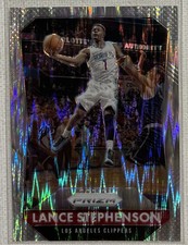 2015-16 Prizm Basketball Lance Stephenson Flash Prizm Parallel Card #82 Clippers