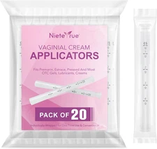 Disposable Vaginal Applicators – Updated with Dosage Markings, Individually Wrap