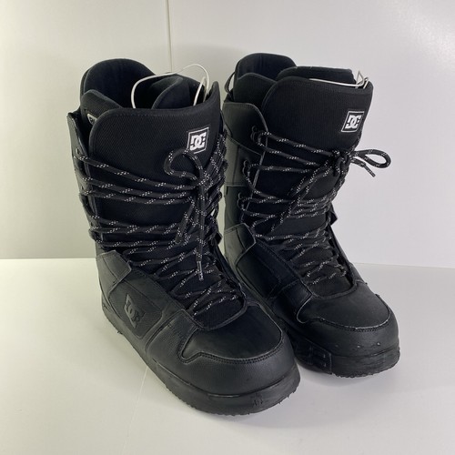 DC Snowboarding Boots Phase 2022 Black Men’s Size 13 Boxy Laced Winter Snow Boot - Picture 1 of 12