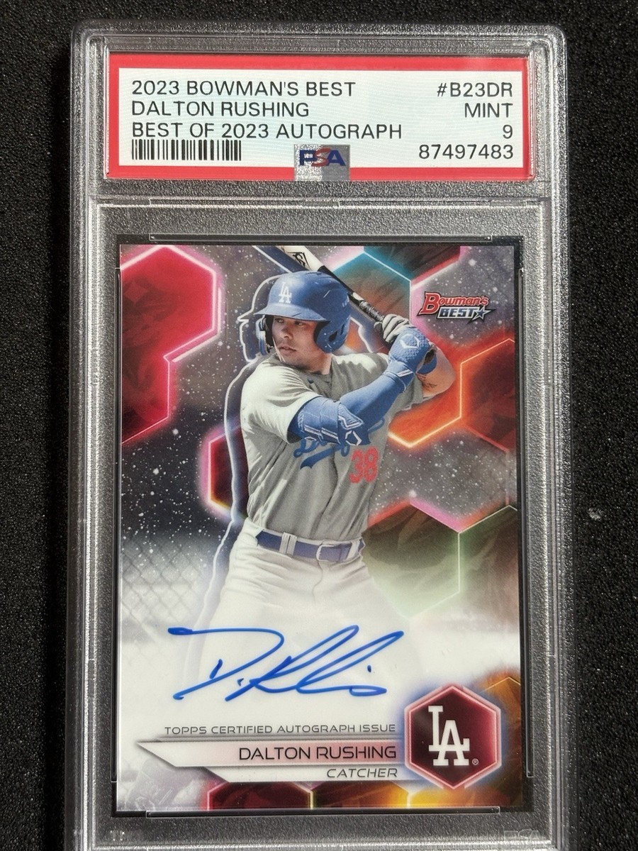 2023 Bowman's Best - Best of 2023 Autographs Dalton Rushing