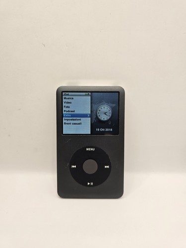 Apple Ipod Classic 6th gen 120GB Grigio Grey Model A1238 Funzionante Testato