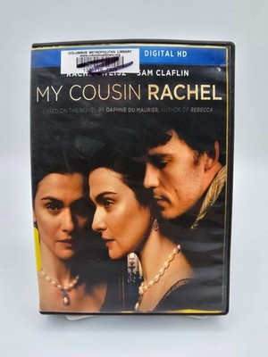My Cousin Rachel (DVD, 2017) Rachel Weisz Sam Claflin  Ex-Library
