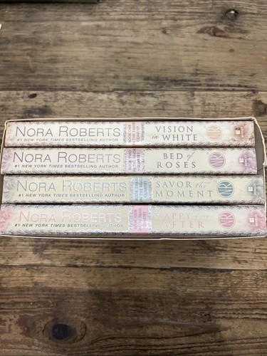 THE BRIDE QUARTET COMPLETE COLLECTION 1-4 By Nora Roberts - Picture 1 of 3