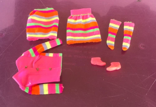 VINTAGE BARBIE #1545 STACY GIFT SET STRIPES ARE HAPPENIN' COMPLETE!*****